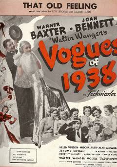 Vogues of 1938