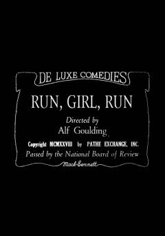 Run, Girl, Run - Movie