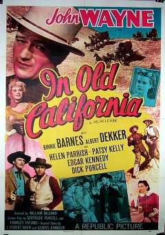 In Old California - amazon prime